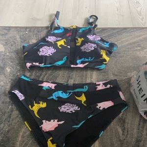 Shein Dinosaur Bikini(Same thing different size)